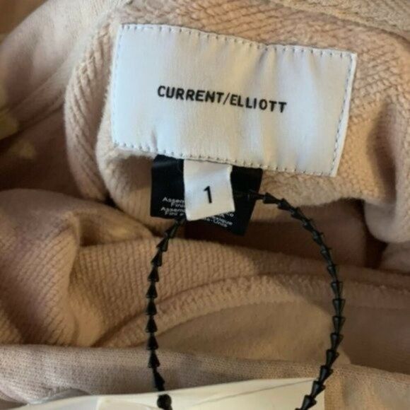 Current Elliot Peach Pink Cropped Pullover Hoodie - Picture 5 of 7